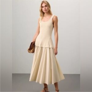 SIMKHAI Silas Midi Dress, Size: S